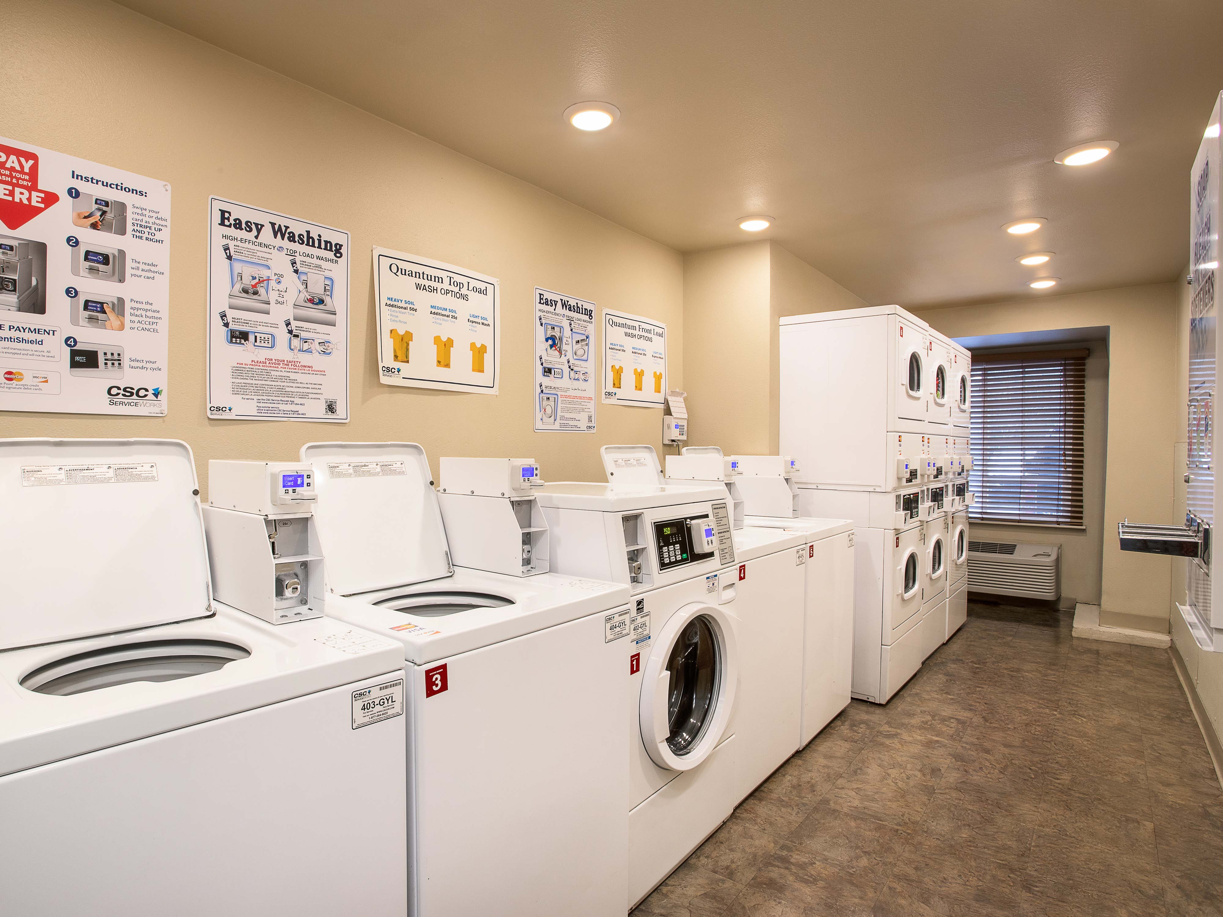 On-Premise Guest Laundry