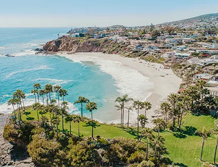 Beach in Orange County, CA