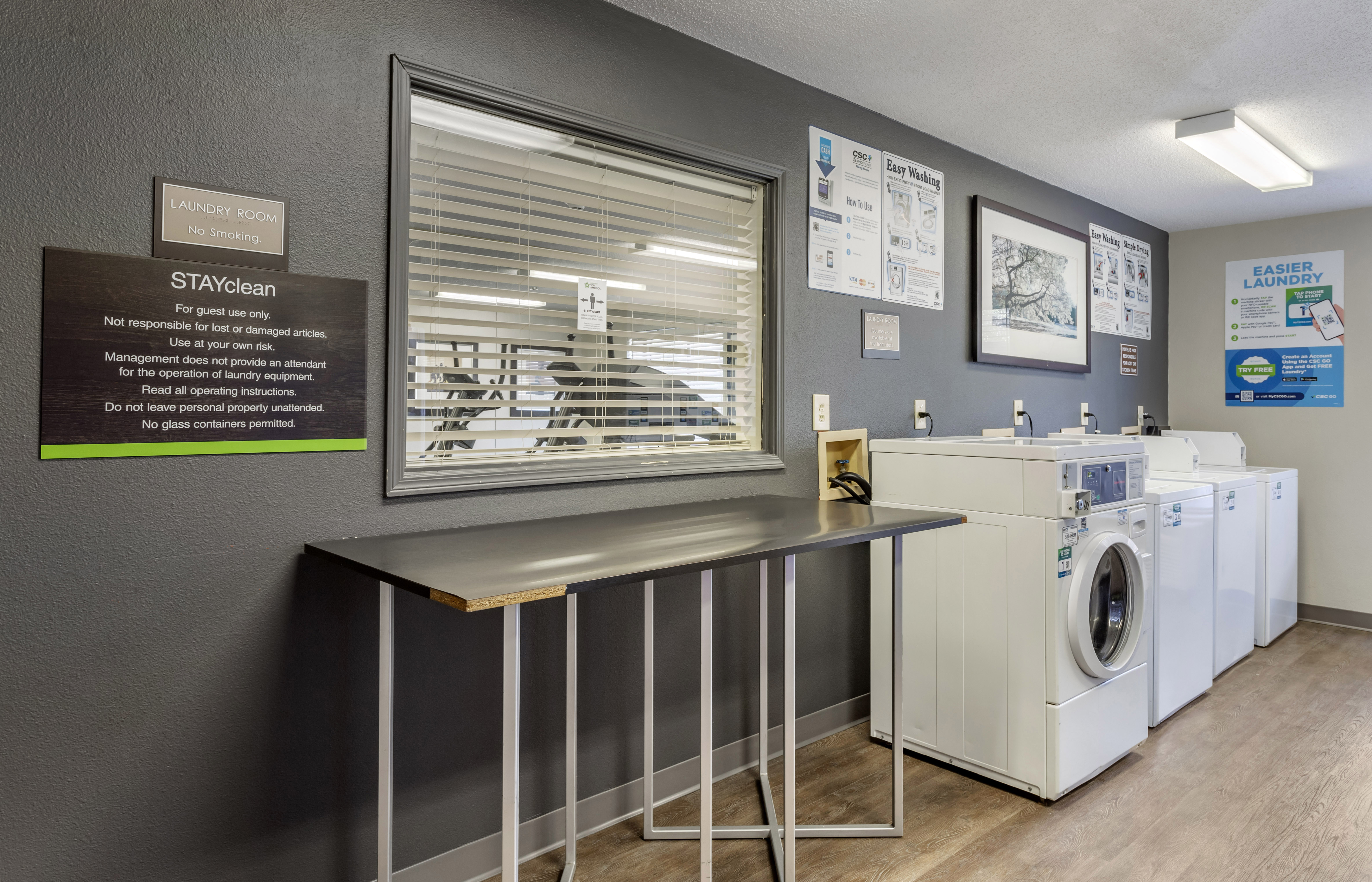 On-Premise Guest Laundry