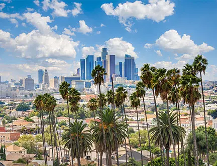 Los Angeles, CA skyline