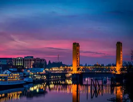 Sacramento, CA skyline