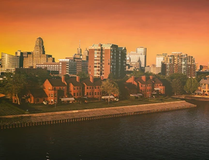 Buffalo, NY skyline