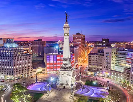 Indianapolis, IN skyline