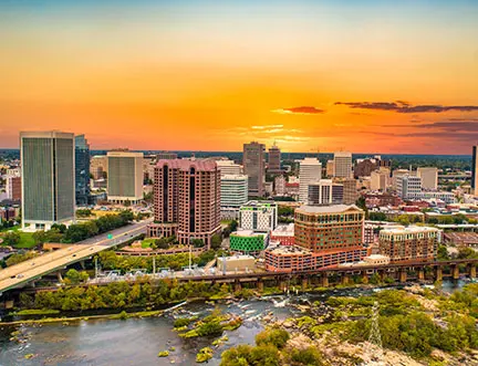 Richmond, VA skyline