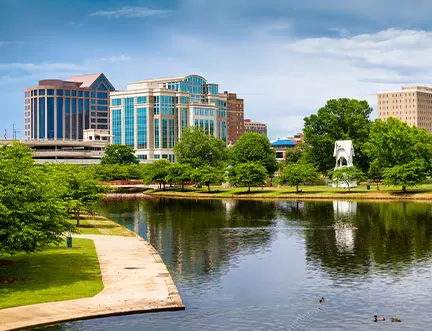 Huntsville, AL skyline