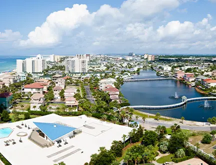 Destin, FL skyline