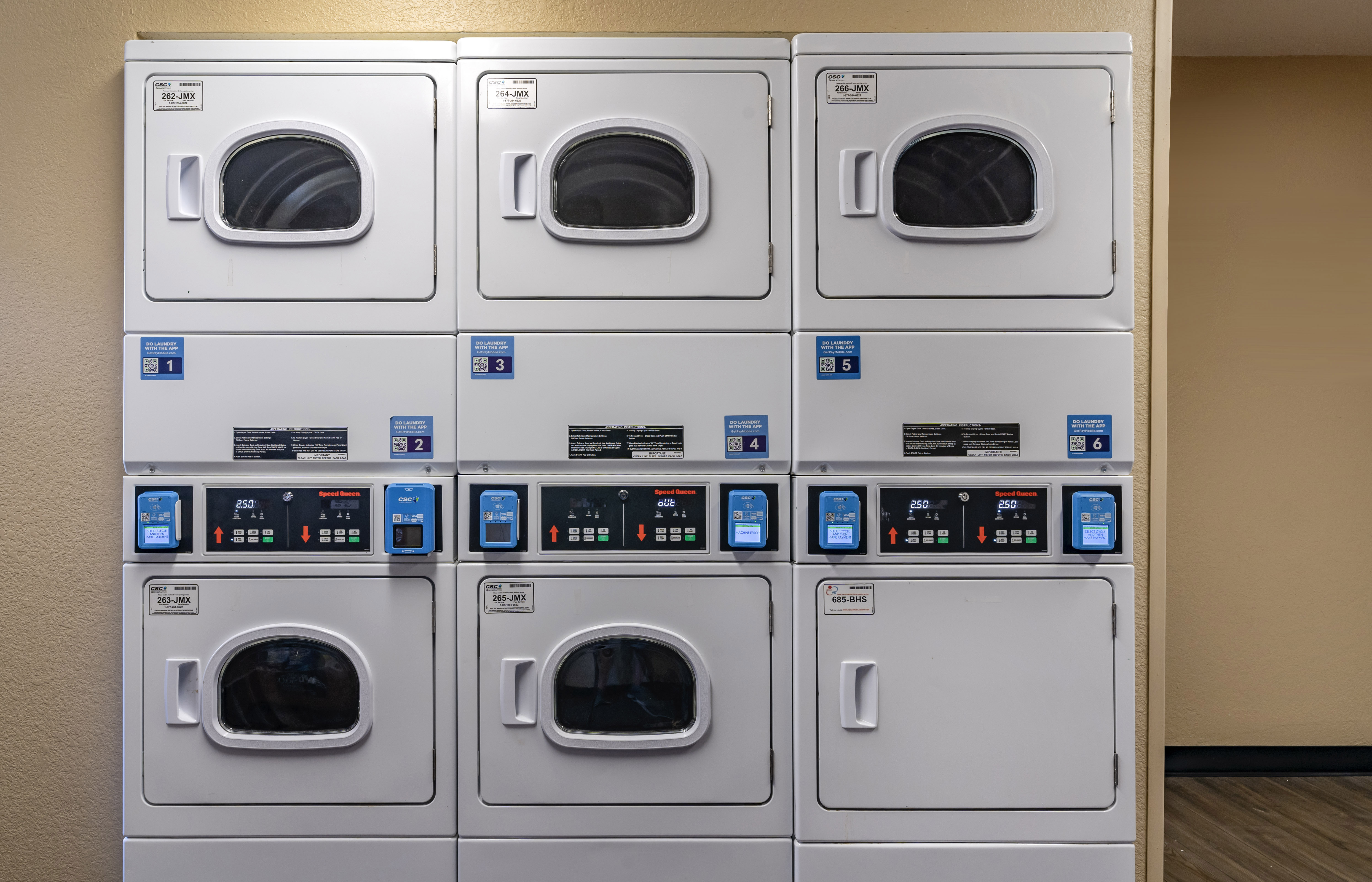 On-Premise Guest Laundry