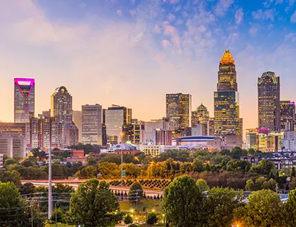 Charlotte, NC skyline