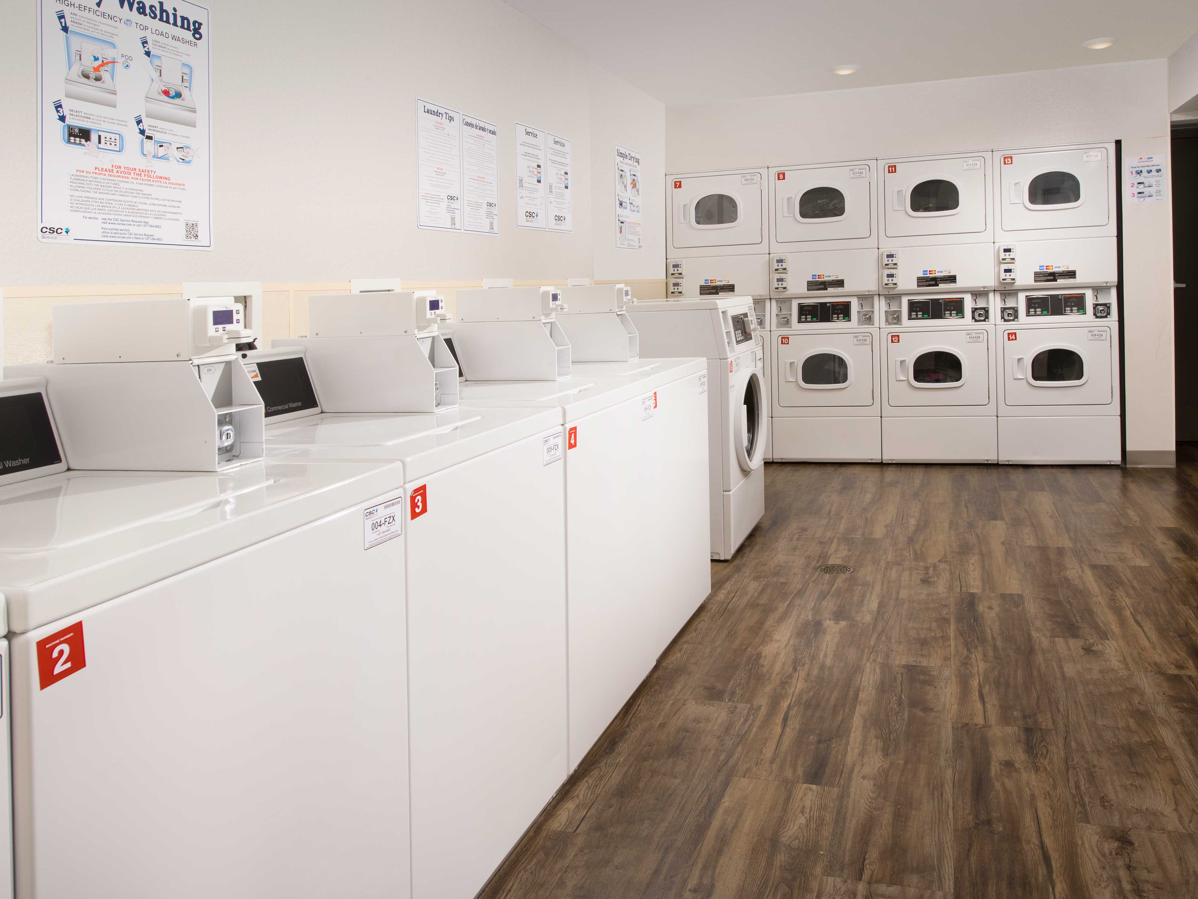 On-Premise Guest Laundry