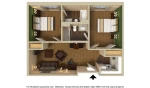 2 Bedroom Suite - 2 Queen Beds